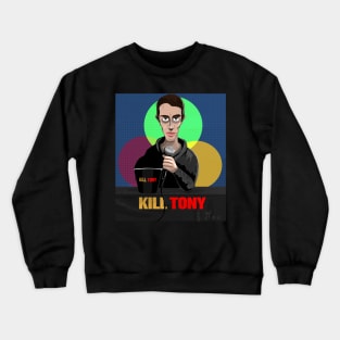 Tony Hinchcliffe Illustration - Kill Tony Podcast Merch & Gifts Crewneck Sweatshirt